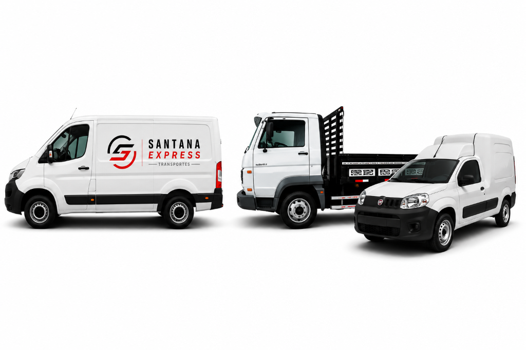 Frota Santana Express - Ducato, Caminhão 3/4 e Fiorino